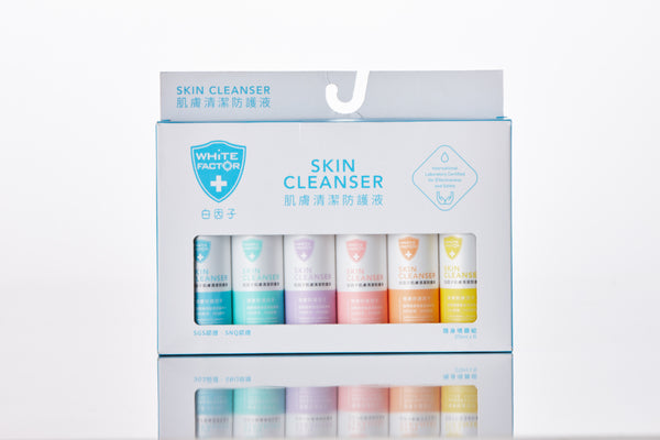 White Factor Skin Cleanser 25 mL (6-pack)